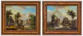 (nach), Paar holländische Stadtansichten mit Grachten. Ca. 1630–1650. Kopien des späten 18. Jh by Jan Brueghel d.Ä., Öl auf Leinwand, auf den originalen Spannrahmen, sold Mar 2026
