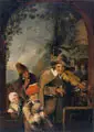 gen. Dietricy Christian Wilhelm Ernst Dietrich, Wandernde Musikanten, 1745, Öl auf Leinwand
