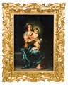 Bartolomé Esteban Murillo, Madonna mit Kind, 1655, Öl auf Leinwand