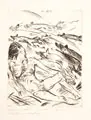 Paul Kleinschmidt, Simson, 1920, Kaltnadelradierung auf chamoisfarbenem Bütten
