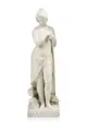A. Stampanoni, Paris von Troja mit seinen Schafen, 1862, Alabaster