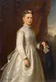 Emil Teschendorff, Mein Lieschen, 1871, Öl auf Leinwand