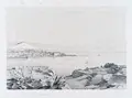 Achille Gigante, Catania, 1843, Bleistiftzeichnung, partiell weiß gehöht