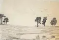 Otto Altenkirch, Heller, 1914, Grafitzeichnung auf chamoisfarbenem Papier