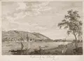 F. Peschel, Hosterwitz bei Pillnitz, 1820, Radierung