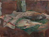 Lea Mrázová, ZÁTIŠIE S RYBAMI, OKOLO 1940, Olej na plátne