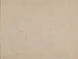 Mikuláš Galanda, CHUDOBNÝ OBED, 1930, Ceruza na papieri