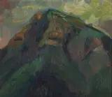 Peter Arnold Weisz-kubínčan, CHOČ, OKOLO 1930, Olej na preglejke
