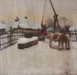 Jozef Teodor Mousson, V ZIME PRI STUDNI