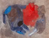 Milan Paštéka, ROZHOVOR, 1987, Akvarel, tempera, bieloba na papieri
