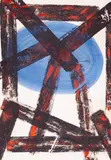 Juraj Bartusz, IRACIONALIS KONSTRUKCIÓ I, 1997, Olej, akryl na papieri