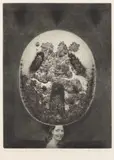 Albín Brunovský, DÁMA V KLOBÚKU III, 1981, Lept na papieri, EA, IV./XXX