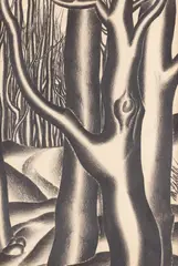 STROMY by Milan Laluha, OKOLO 1965, Ceruza na papieri, sold Nov 2024