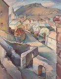 Géza Angyal, KREMNICA, OKOLO 1930, Olej na plátne