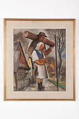 Imro Weiner-Kráľ, Záklapie, 1964, Olej na plátne