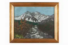 Anton Jasusch, Rozsutec, okolo 1924, Pastel na papieri