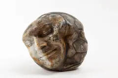 Juraj Meliš, Idea – L., z cyklu Monológy, 1985 – 1986, Sadra, polychrómia