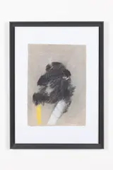 Milan Paštéka, Záznam I, 1997, Pastel na papieri