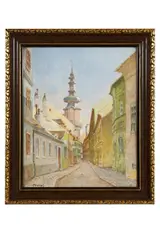 Vojtech Marx, Prešporok, Okolo 1915, Tempera na plátne
