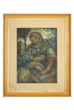 Janko Alexy, Slovenská madona, Okolo 1960, Pastel na kartóne