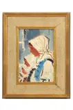 Martin Benka, Krojovaná štúdia (MYJAVA), Okolo 1935, Olej na kartóne