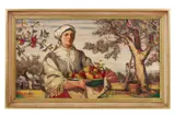 Martin Benka, Pri oberačke ovocia, 1938, Olej na plátne