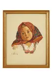 Jan Hála, Maryška, 1946, Olej na kartóne