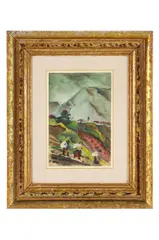 Martin Benka, Porúbka, 1935 – 1938, Olej na kartóne