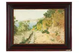 Karol Miloslav Lehotský, Leto pri mori (Monaco), okolo 1910, Olej na plátne