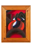 Žena z Mičine by Milan Laluha, okolo 1975, Olej na lepenke, sold Jun 2023