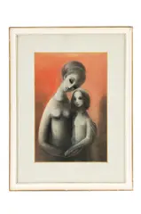Edita Spannerová, Matka, 1966, Pastel na papieri