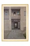 Jozef Srna, Na balkóne, 1981, Olej na plátne
