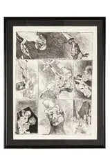 Čarodejník by Vincent Hložník, 1985, Lept na papieri, sold Apr 2023