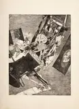 Vincent Hložník, Apokalypsa, Okolo 1970, Lept na papieri