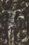 Jozef Teodor Tekel, Ukrižovaný, okolo 1950, Pastel na papieri