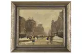 Antal Berkes, Budapešť, Okolo 1920, Olej na plátne