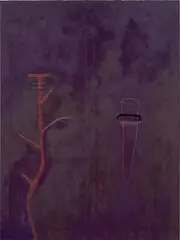 Julian Schnabel, Lazarus, Second Painting for Aldo Moro, 1979, oil and wax on canvas