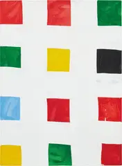 Mary Heilmann, Lil Totem, 1997, oil on canvas