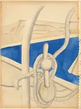 Fernand Léger, Untitled Composition, 1934, watercolour and graphite on paper