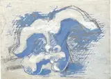 Jacques Lipchitz, Study for Pastorale, 1933, tempera and graphite on panel
