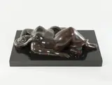 Fernando Botero, Woman with Serpent, 1983, bronze