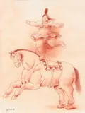 Fernando Botero, Danseuse équilibriste à cheval