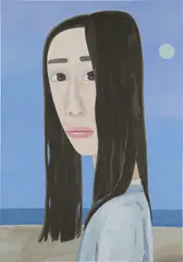 Noon by Brian Calvin, 2002, acrylic on canvas, sold Jul 2020