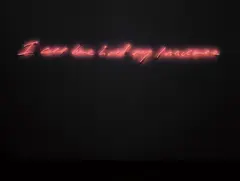 Tracey Emin, I could have loved my innocence, 2007, neon