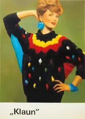 Paulina Olowska, Klaun, 2010, oil on canvas