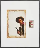 Untitled (original) by Richard Prince, 2012, acrylic on original illustration and paperback book, in artist's frame, offered Jul 2020