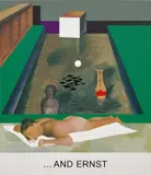 John Baldessari, Double Bill (Part 2): …and Ernst, 2012, varnished inkjet print, acrylic and oil on canvas