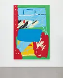 Sadie Benning, Untitled telephone drawing, 2016, wood, Aqua-Resin, acrylic gouache and casein