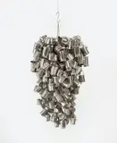 Subodh Gupta, Untitled, 2012, stainless steel utensils and rope