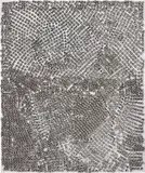 Dan Colen, Oy Vey (3), 2010, steel studs on canvas